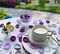 Rose Petals for Wedding Decor Lavender Purple Silk Petals Flower Girl Scatter Petals for Aisle Table Centerpieces Reception, Bridal Shower Proposal Party Romantic Night